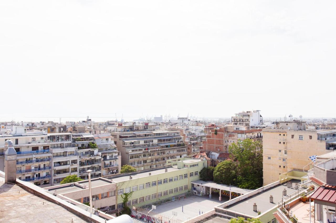 Suggrou Terrace Apartment #8 Tesalonika Bagian luar foto